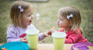 toddlers eating